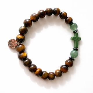 Blue tones bracelet